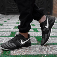کفش ورزشی Nike مردانه مشکی مدل Men's black Nike sports shoes sepand model sepand
