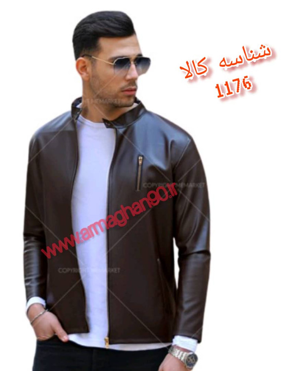 کاپشن چرم مردانه