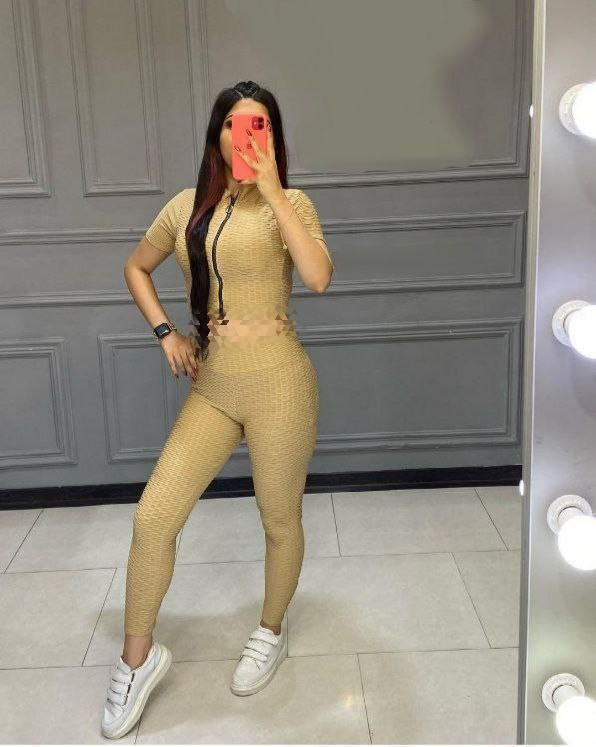 ست ورزشی نیم تنه ساپورت زیپدار شناسه ۱۰۸۸۳ Sports set with zippered support torso