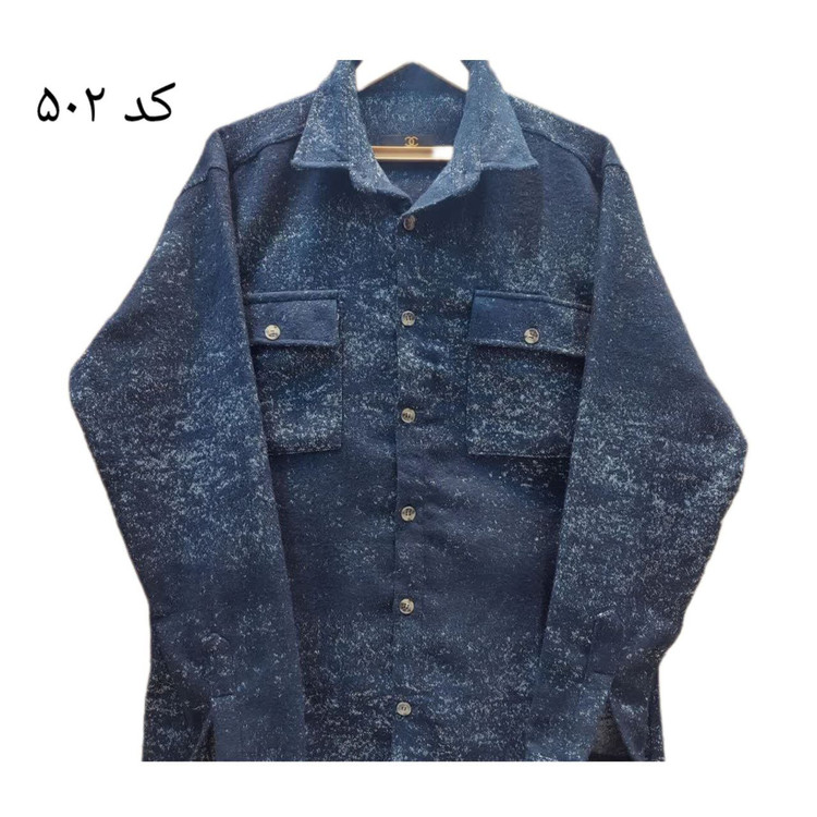 پیراهن پشمی آستین بلند مردانه 502