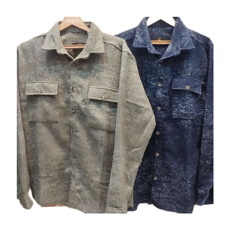 پیراهن پشمی آستین بلند مردانه