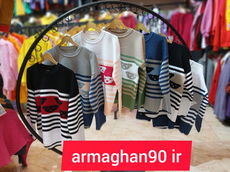 بلوز بافت خرسی دفینه نخ خارجی تضمینی