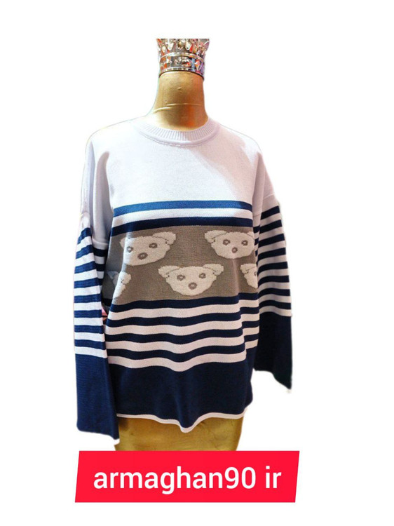 بلوز بافت خرسی دفینه نخ خارجی تضمینی