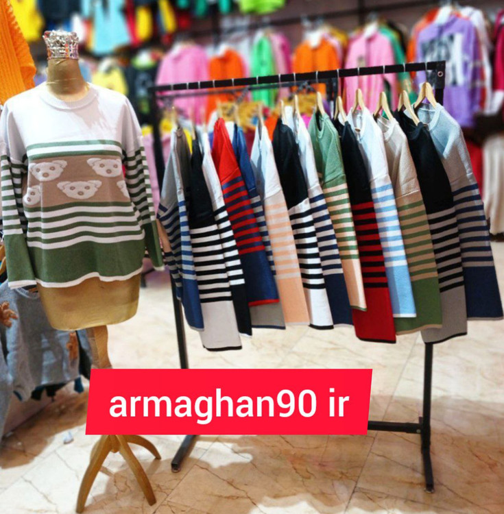 بلوز بافت خرسی دفینه نخ خارجی تضمینی