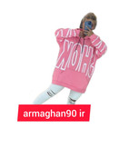 هودی SHOCK-صورتی کمرنگ