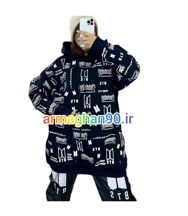 هودی BTSدورس توکرکی-سورمه ای