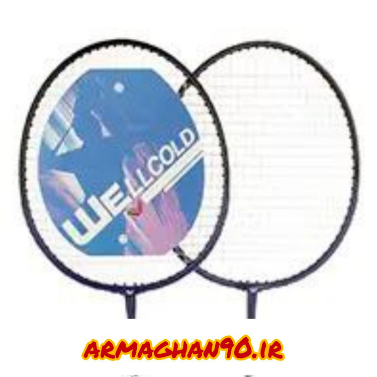 راکت بدمینتون جفتی ول کولد HK-1911 | آبی/ مشکی-3
