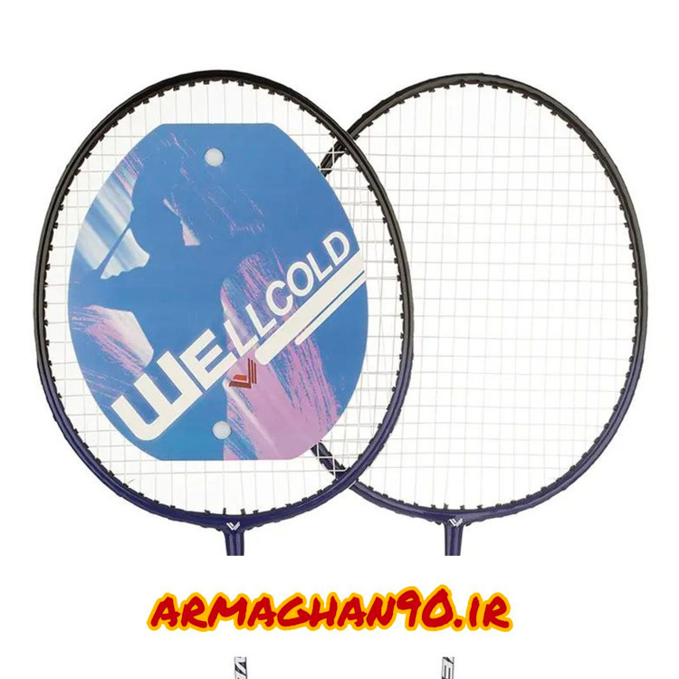 راکت بدمینتون جفتی ول کولد HK-1911 | آبی/ مشکی-8