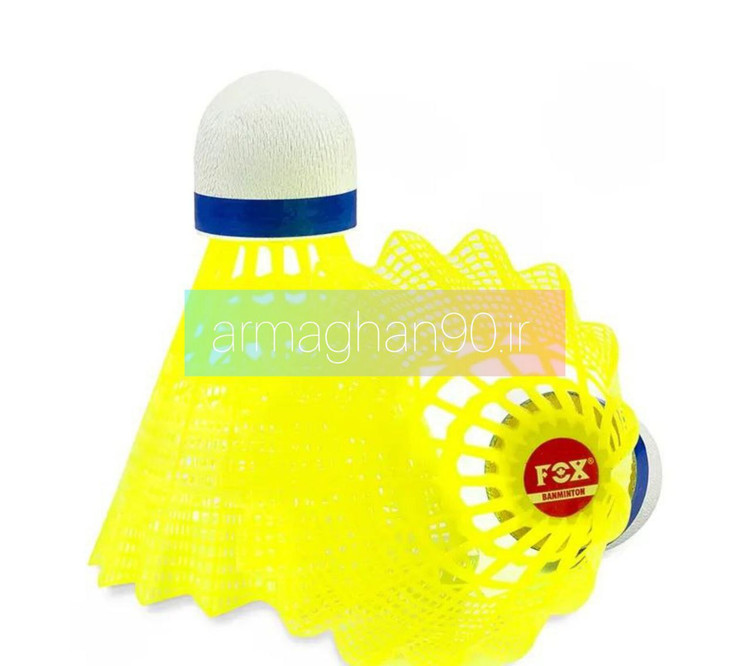 وپ بدمینتون فاکس پلاستیکی B870 ضد باد مخصوص پارک بسته 6 عددی CHG | ز-1