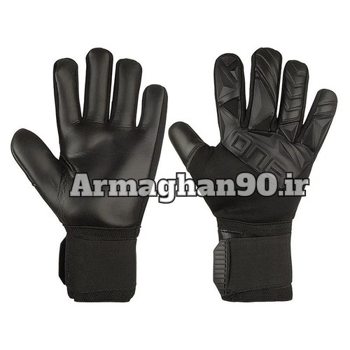 دستکش فوتبال گلری دروازه بانی ONE | مشکی-5