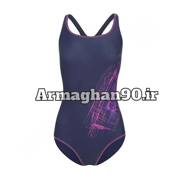 مایو شنا زنانه یک تکه آرنا پشت قهرمانی HMK W DRAWY-2