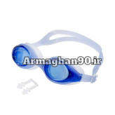 ست عینک و گوش گیر شنا k3-آبی