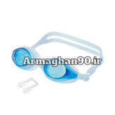 ست عینک و گوش گیر شنا k3-آبی روشن