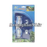 ست عینک و کلاه شنا 5803 WENFEI همراه با گوش گیر و بینی گیر-5