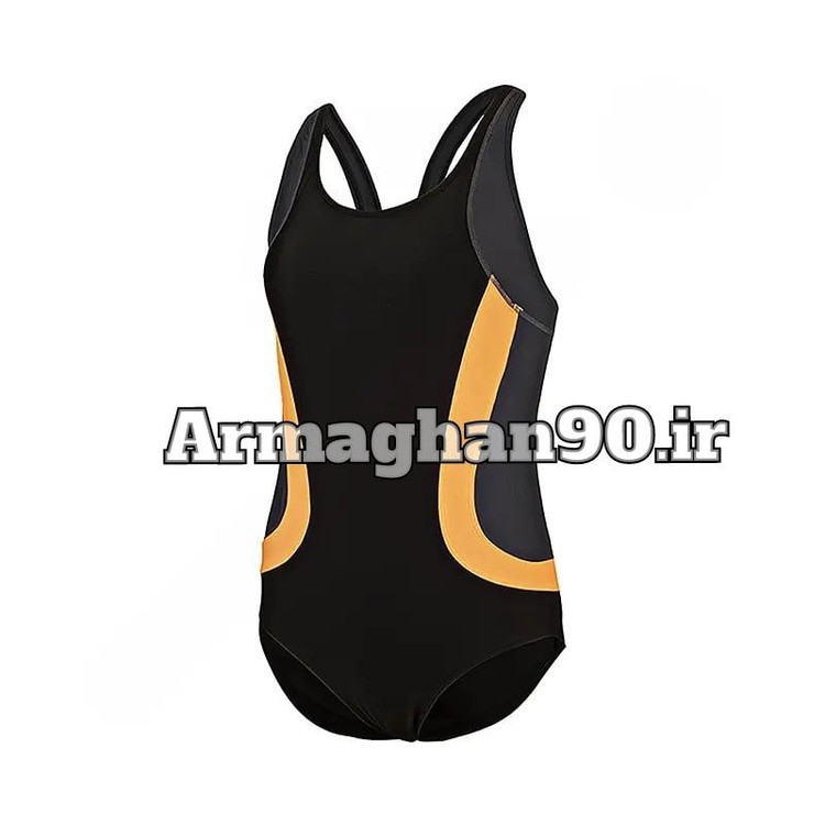 مایو شنا زنانه یک تکه اسلیپ پشت قهرمانی Halcurt-1