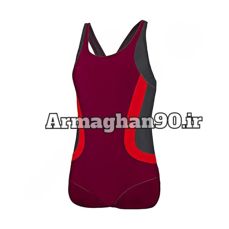 مایو شنا زنانه یک تکه اسلیپ پشت قهرمانی Halcurt-3