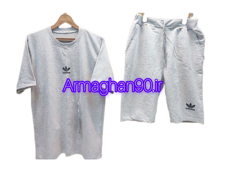 تیشرت شلوارک ملانژ -3