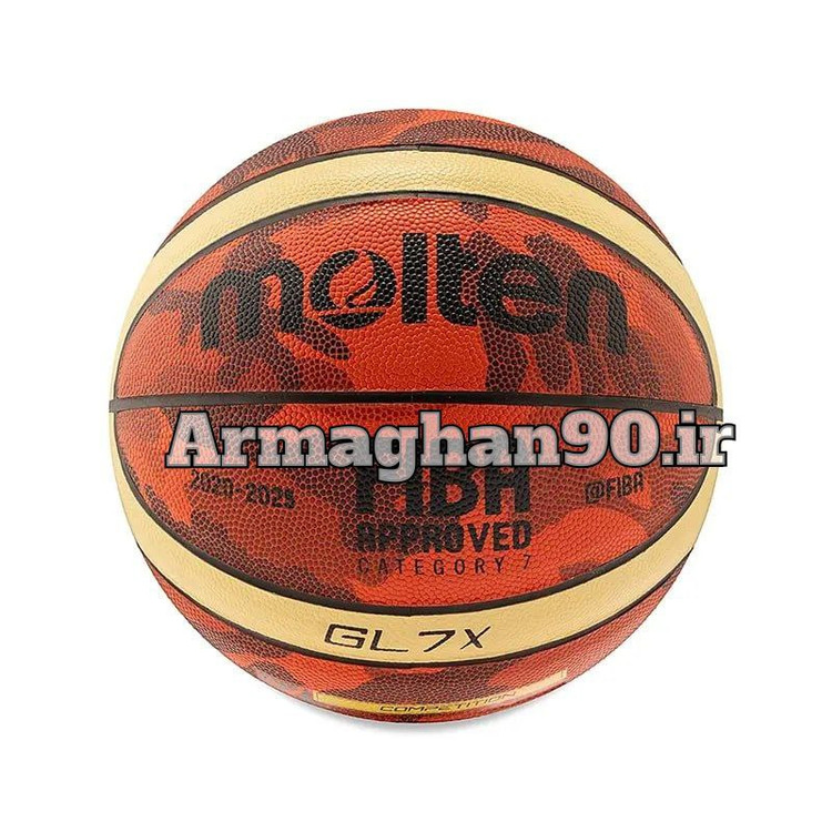 توپ بسکتبال طرح مولتن GL7X DST-نارنجی/زرد