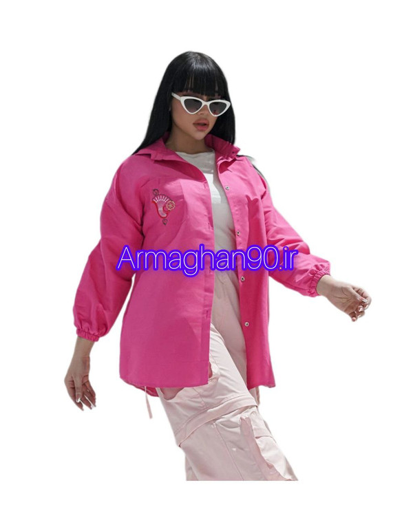 شومیز زنانه گلدوزی شده تنخور فوق العاده شناسه ۱۲۳۷۵ Women's embroidered paper-3