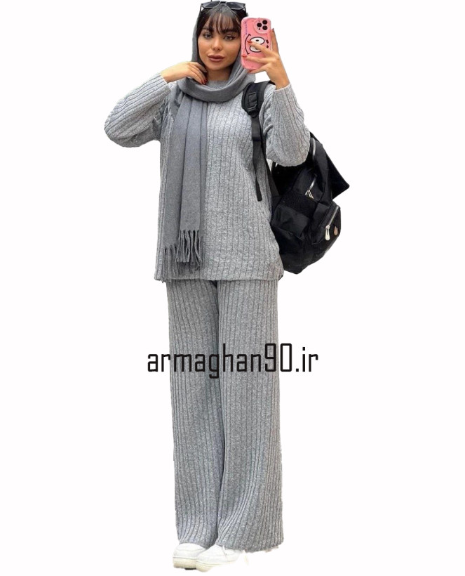 ست بلوز شلوار بافت زنانه شناسه 7781-6