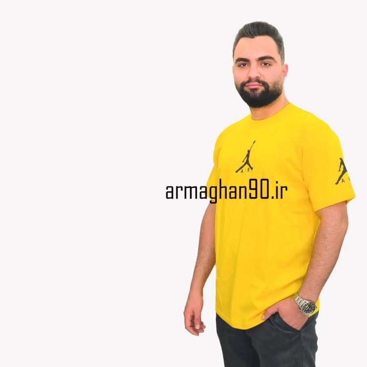 تیشرت Jordan هشت رنگ/نخ پنبه