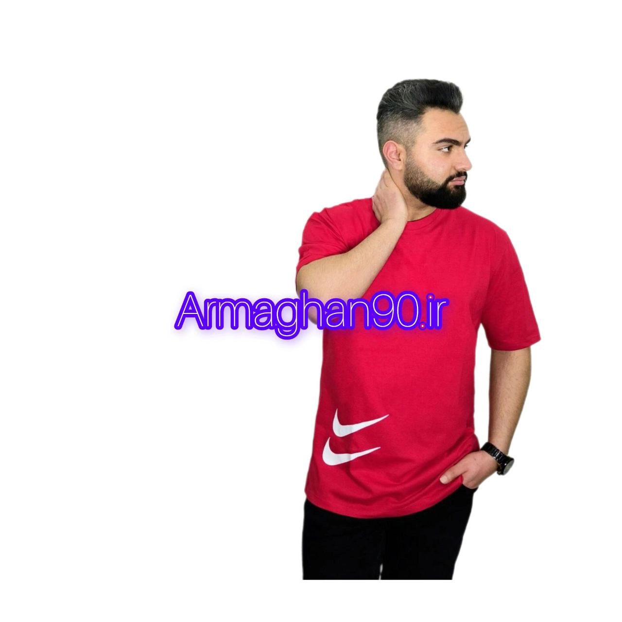 تیشرت دو نایک پارچه خارجی تنخور بسیار شیک Nike t-shirt