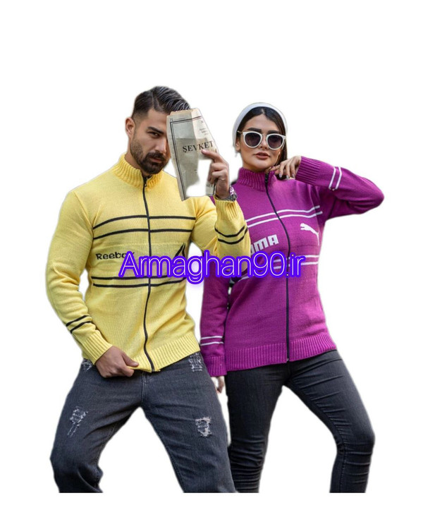 سوئی شرت بافت گرم بالا مناسب ست زدن زوجین جوان