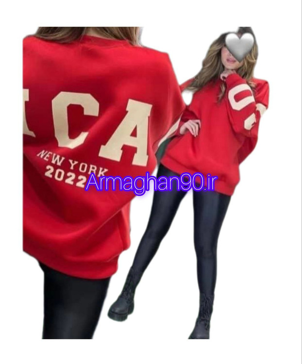 بلوز دورس CHICAGO قرمز