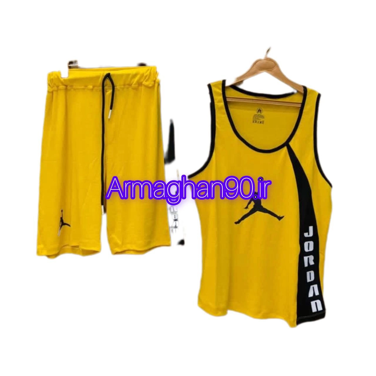 ست رکابی شلوارک مردانه برندجردن-6