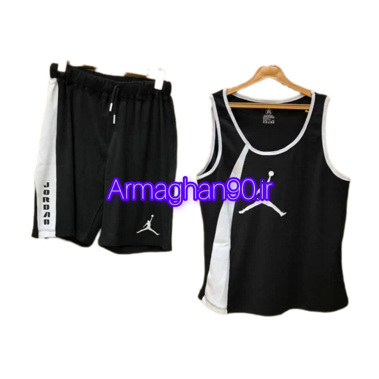 ست رکابی شلوارک مردانه برندجردن-7