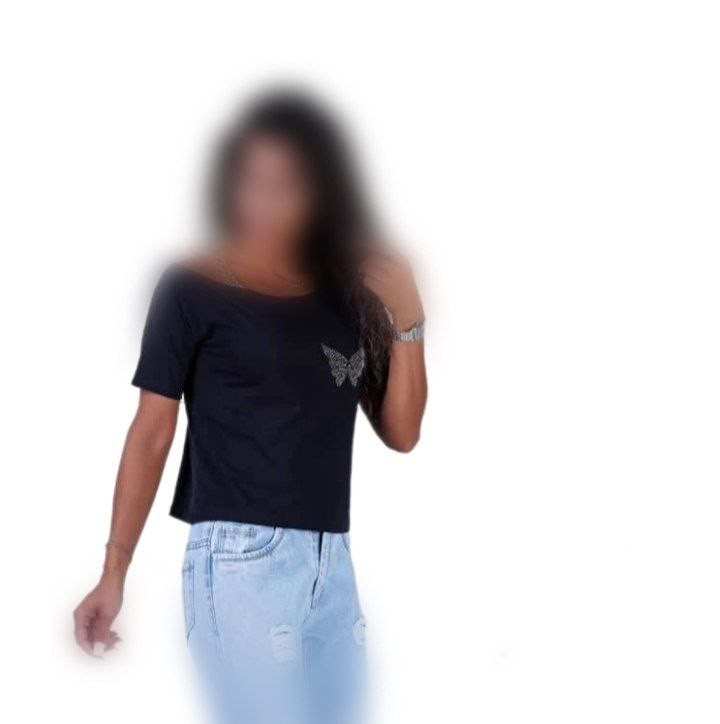 کراپ شیک زنجیر دار