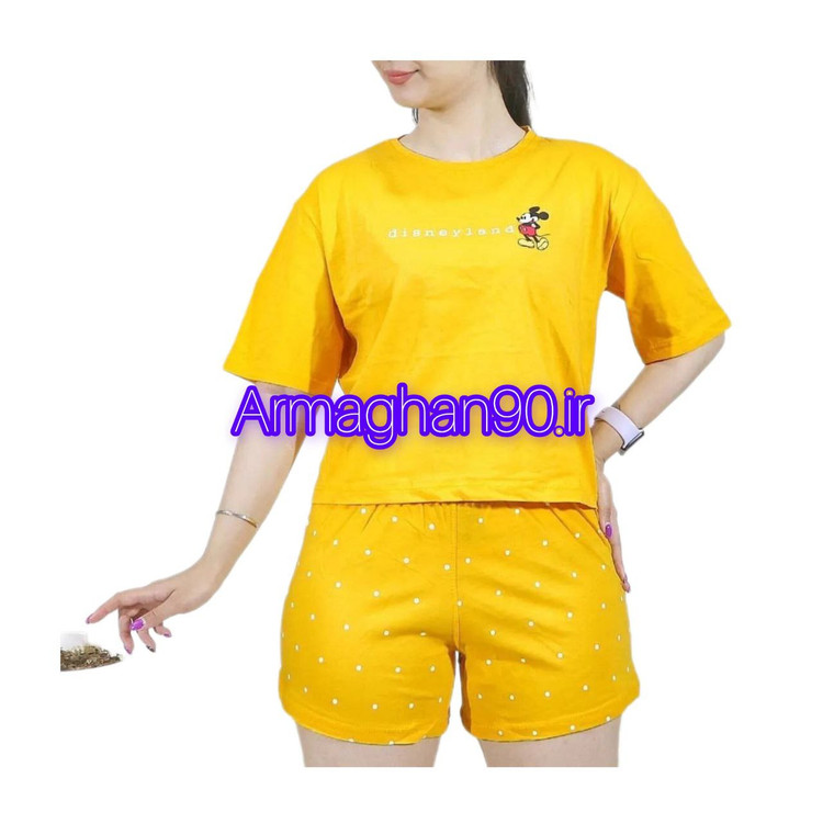 ست کراپ شرتک دنیزلند تمامی رنگبندی ها