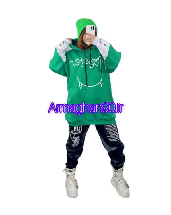 هودی Monster سبز