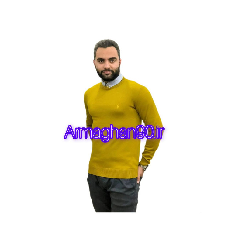 بافت یقه گرد مردانه پلو