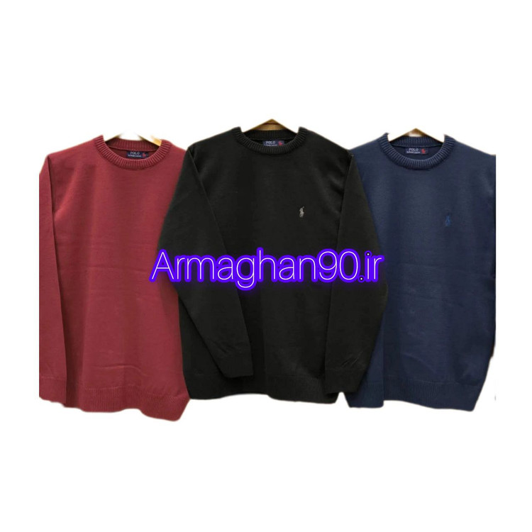 بافت یقه گرد مردانه پلو-1