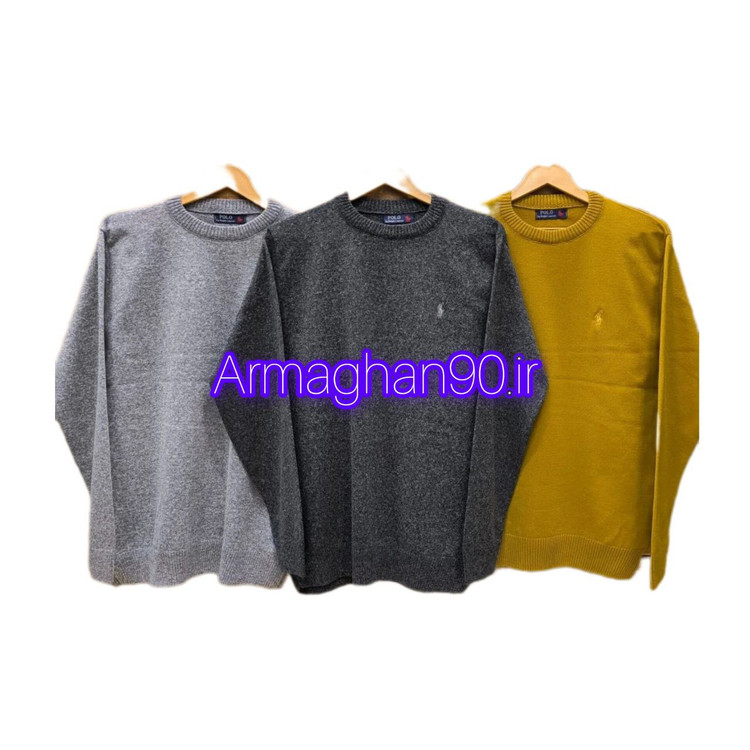 بافت یقه گرد مردانه پلو-2