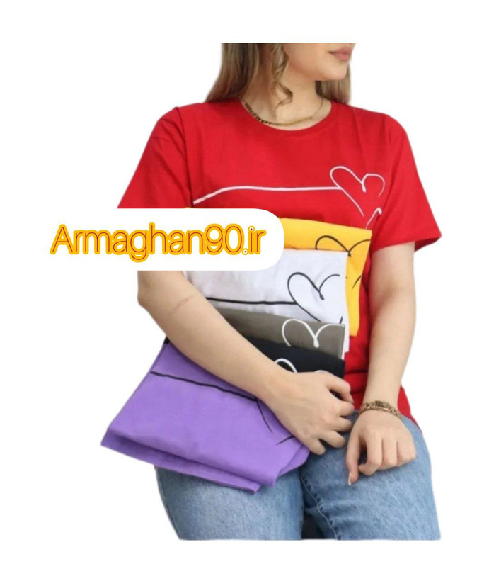 تیشرت ضربان قلب شناسه ۱۲۳۹۴ Heart beat T-shirt