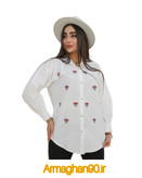 شومیز زنانه تمام گلدوزی میگی موس-1