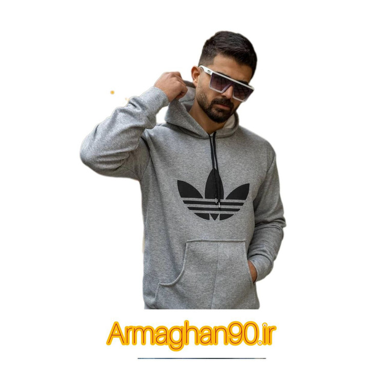 هودی اسپرت آدیداس طوسی ملانژ-2
