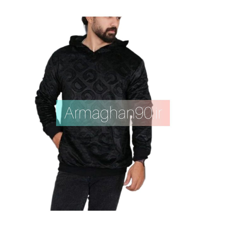 هودی فانریپ مخمل گرم بالا دورو.Hoodie, fan rip, high warm sports-3