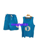 ست رکابی شلوارک مردانه نخ صددرصدی بدونه آبرفت-4