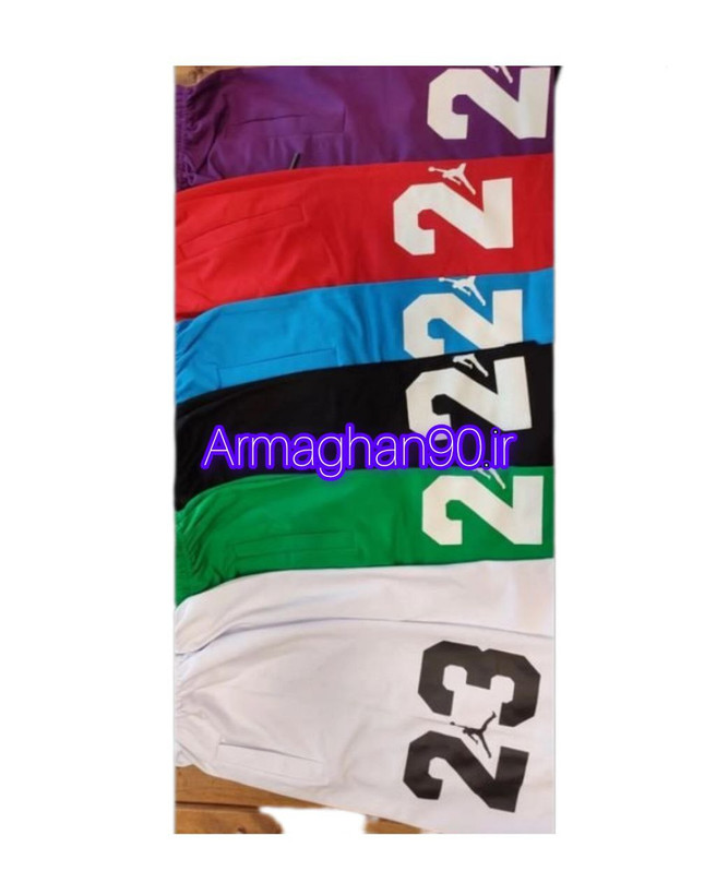 ست رکابی شلوارک مردانه جردن پارچه خارجی