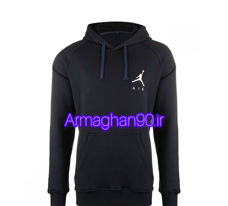 هودی ورزشی کلاه دار مردانه طرح ایرجردن-9