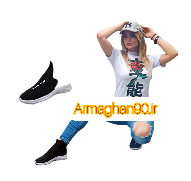 کتونی بالنسیاگا جورابی طرح مردانه-2