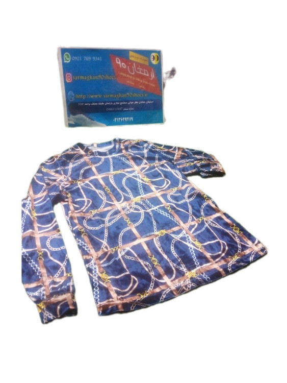 بلوز مخمل زنانه فری سایز طرح مختلف-2