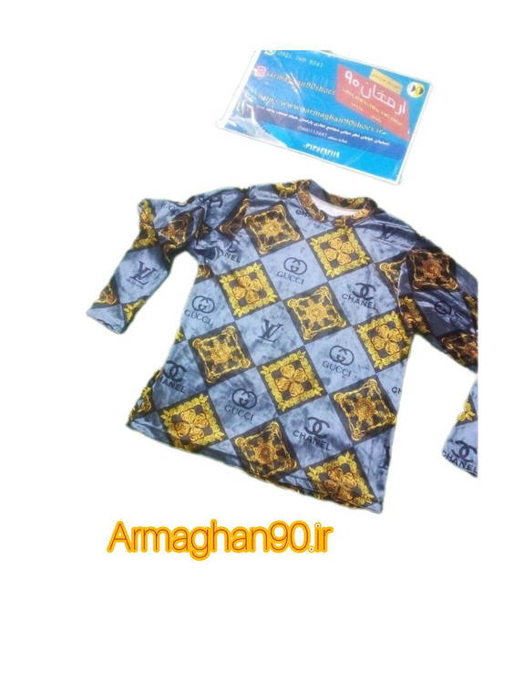 بلوز مخمل زنانه فری سایز طرح مختلف-9