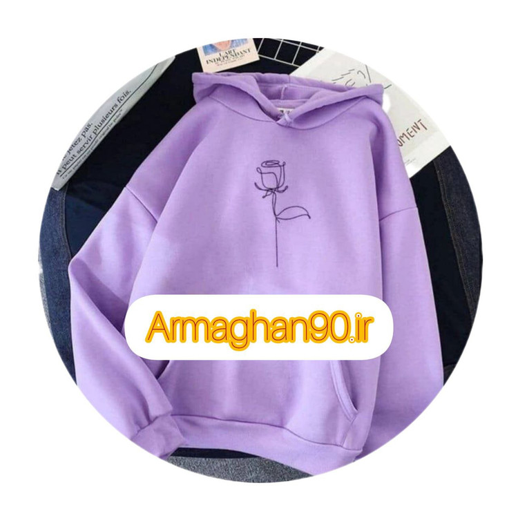 Women's Hoodie Rose Dors ID 12025