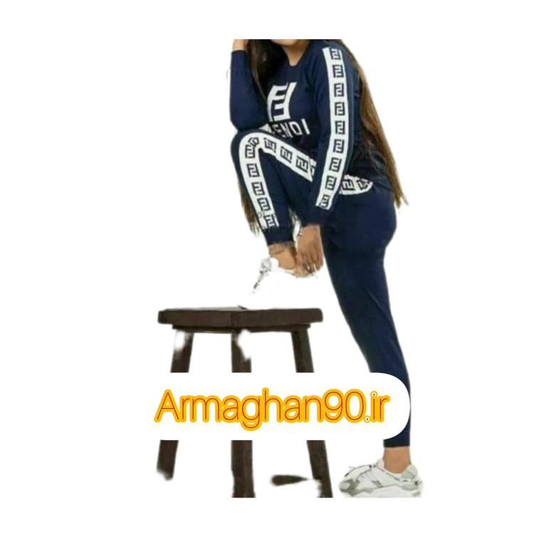 ست بلوز شلوار زنانه فندی-3