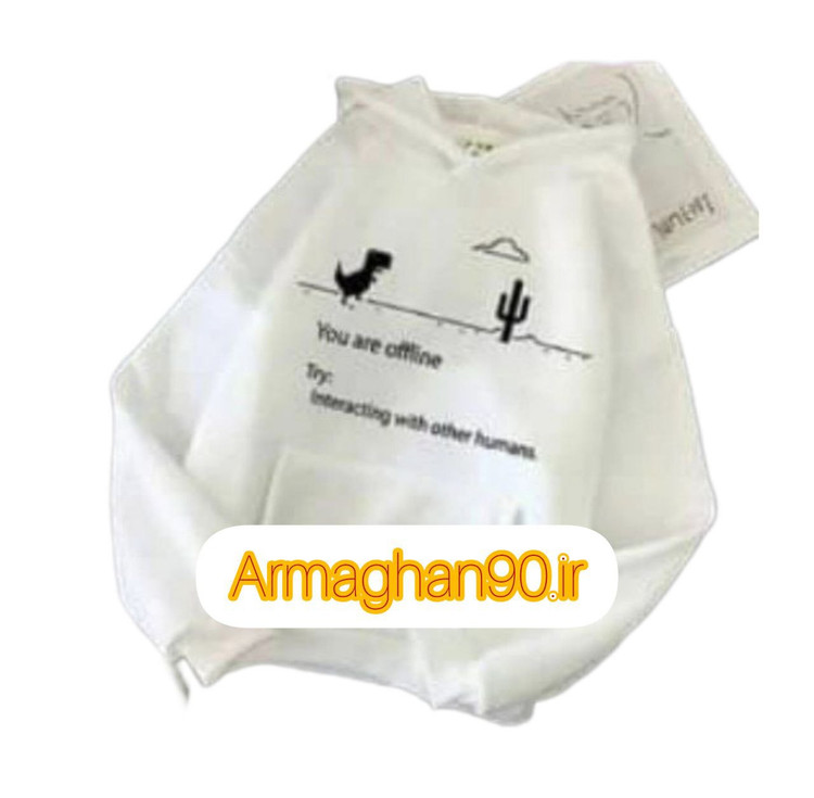 هودی سفیدمشکی