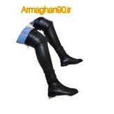 بوت زنانه بالازانو زیره پیو-5